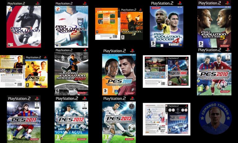 Juegos oficiales de Konami para PlayStation 2 (PS2)