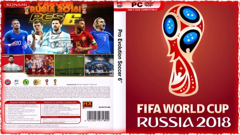 PES 6 FIFA World Cup 2018